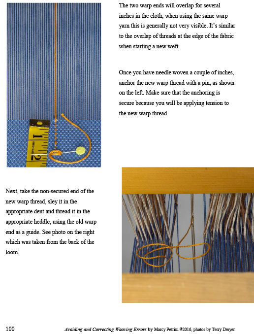 Avoiding & Correcting Weaving Errors - Click Image to Close