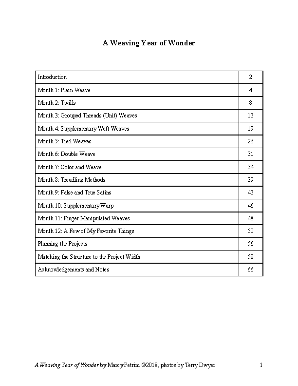 (image for) eBook: A Weaving Year of Wonder - Click Image to Close